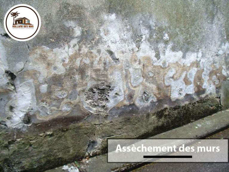 Assèchement des murs à Vannes (56).
