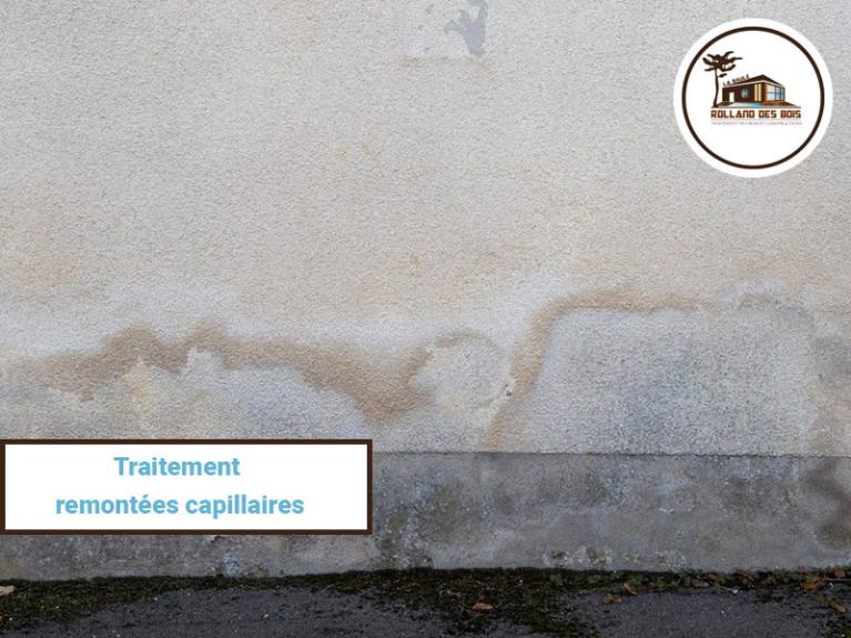 Traitement de remontées capillaires dans la ville de Nantes en Loire Atlantique (44).