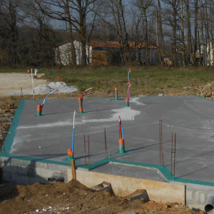 Traitement Termites avant construction à Saint-Nazaire en Loire-Atlantique en technivert - ROLLAND DES BOIS - 44