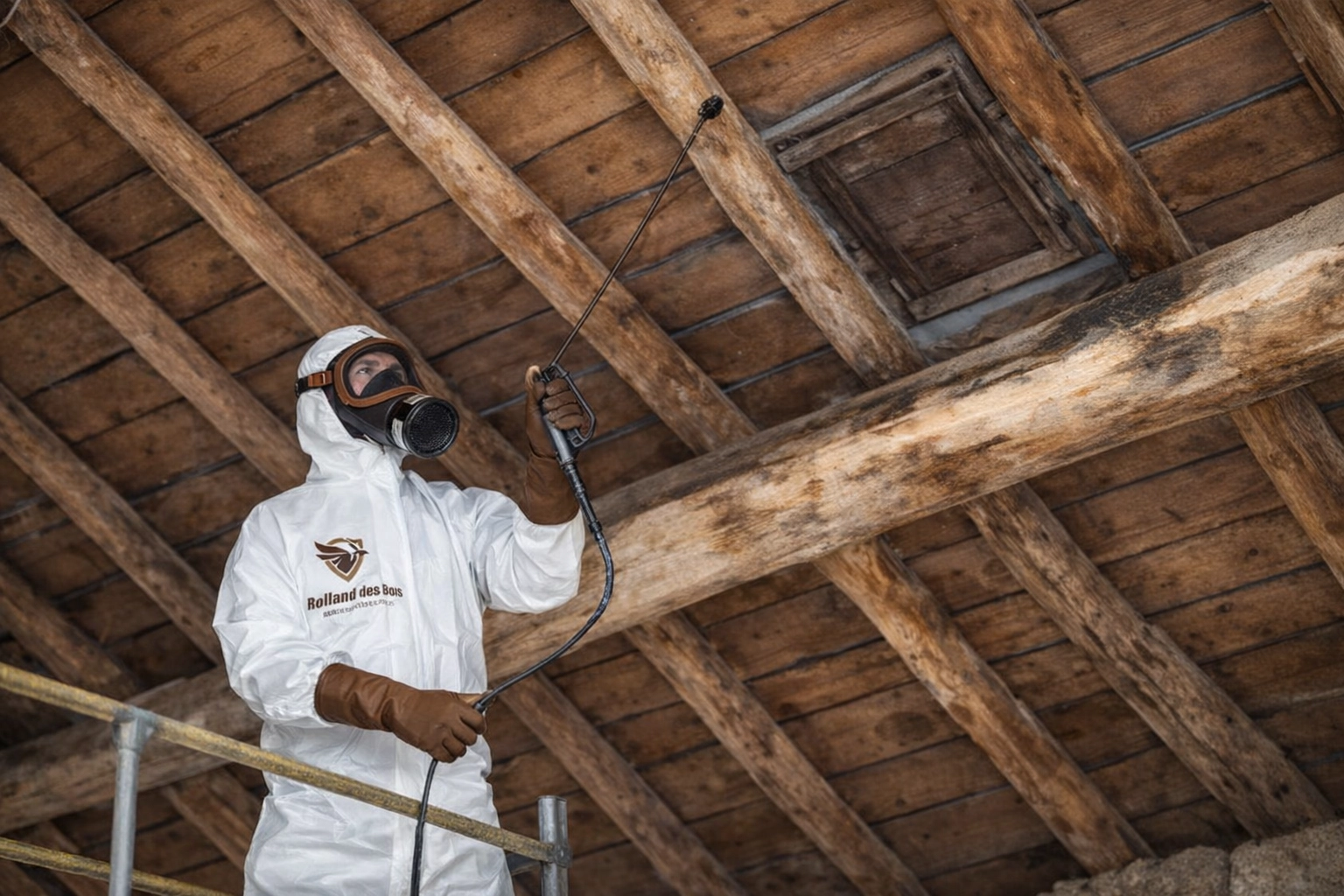 traitement charpente injection bois Lorient