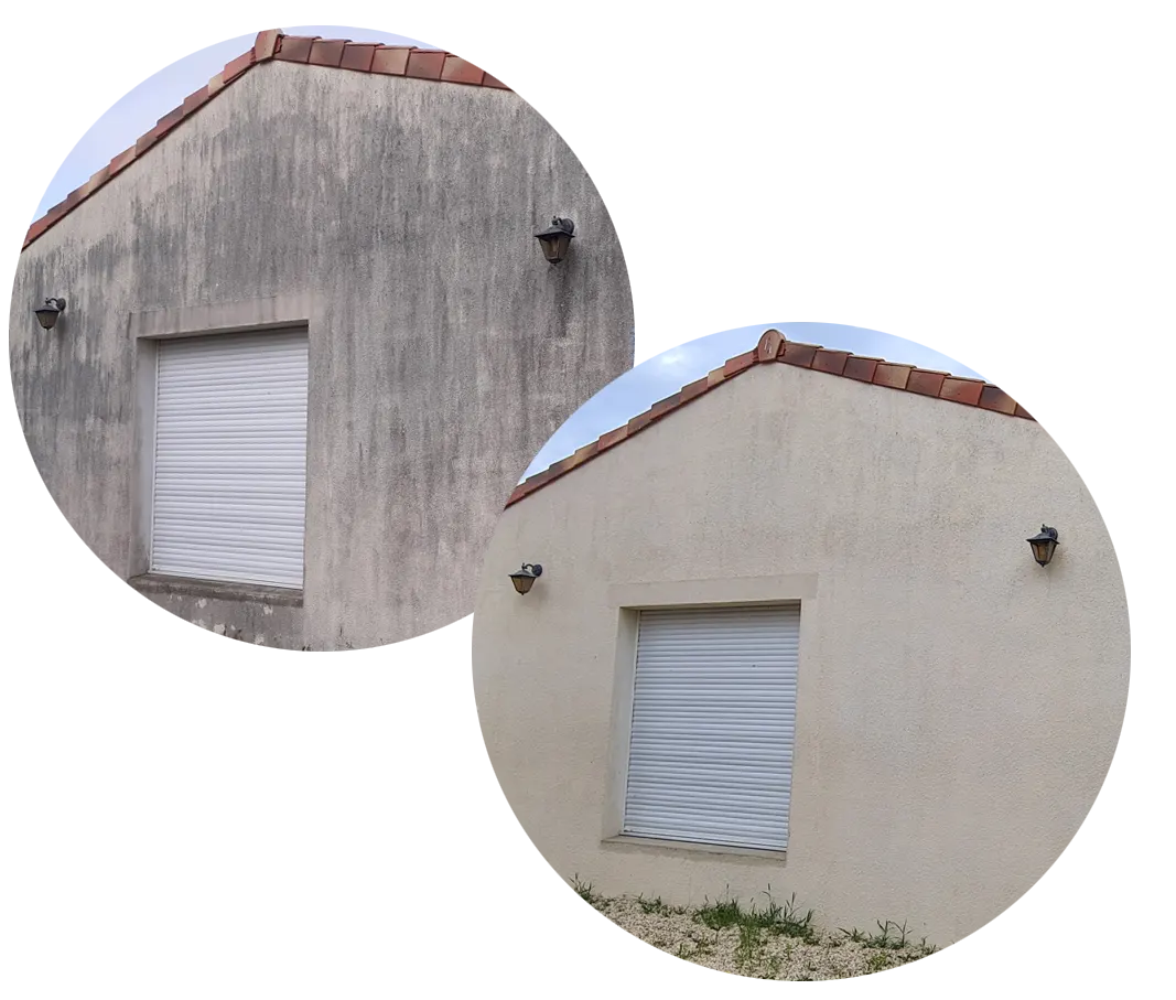 Avant-Après nettoyage à Auray Morbihan